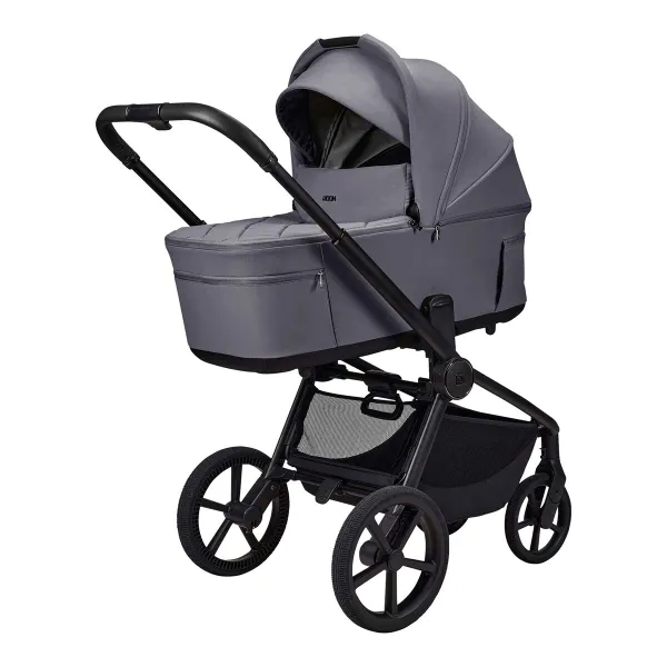 Moon Diamond Kombikinderwagen Resea FOLD – für Alltag und Familienausflüge in graphite – Ansicht 1