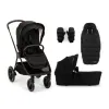 Nuna Kombikinderwagen TRIV lx – für flexible Wege ab der Babyzeit in caviar – Ansicht 1