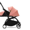 Stokke Buggy YOYO3 mit Babyzen Textilset – für flexible Familienwege in black / ginger – Ansicht 1
