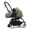Stokke YOYO3 Buggy mit Neugeborenenset – für flexible Familienwege in black / olive – Ansicht 1