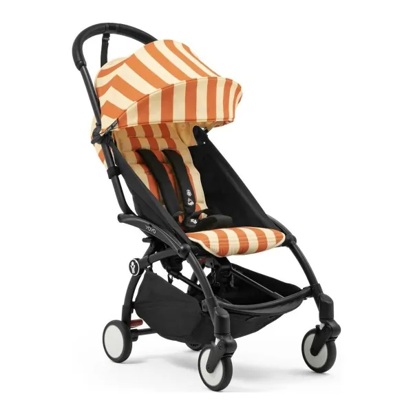Stokke YOYO3 Buggy Riviera – für kompakte Alltagswege in black / capri - Limited Edition – Ansicht 1