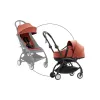 Stokke YOYO5 Kombikinderwagen mit Liegewanne – für vielseitige Familienmobilität in black / berry – Ansicht 1
