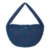Studio Noos Cross Body Bag Denim – für flexible Organisation unterwegs in Denim rote Herzen – Ansicht 1