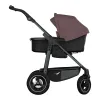 TFK Kombikinderwagen Mono 4 – für vielseitige Familienmobilität in anthrazit / braun – Ansicht 1