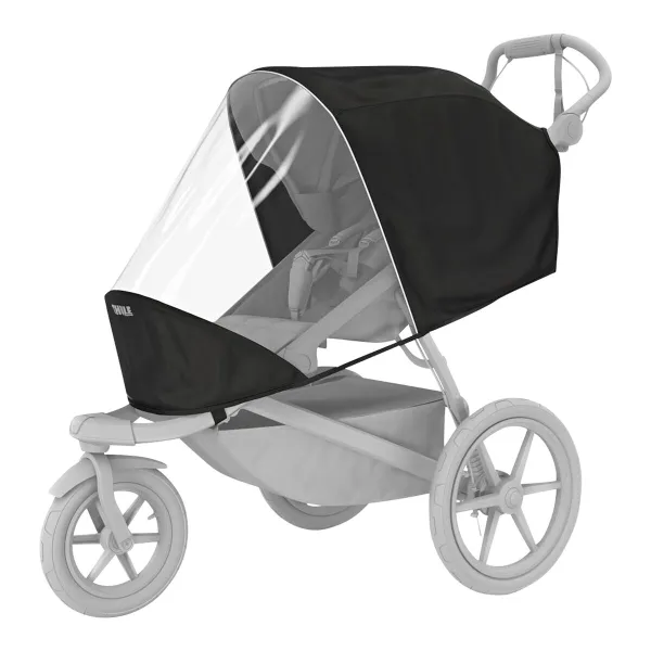 Thule Regenschutz für Urban Glide 3 – für Wege bei wechselhaftem Wetter in black – Ansicht 1